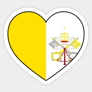 Heart - Holy See Sticker